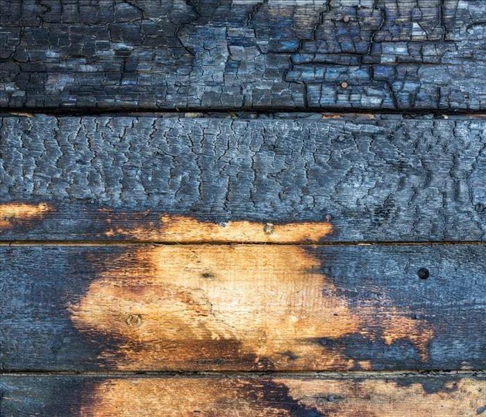 CHARRED WOOD THAT CAN BE SANDED